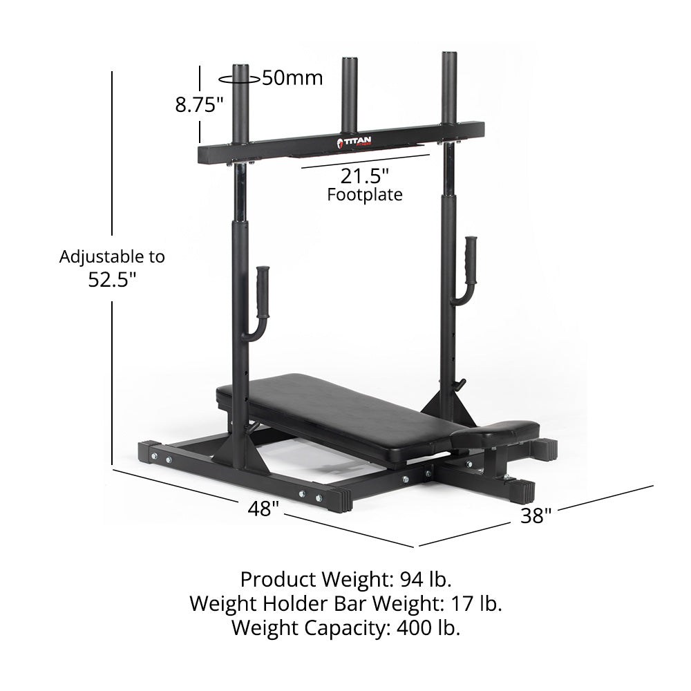 Inverted Vertical Leg Press Machine