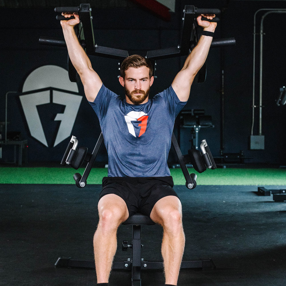 Plate-Loaded Deltoid And Shoulder Press Machine