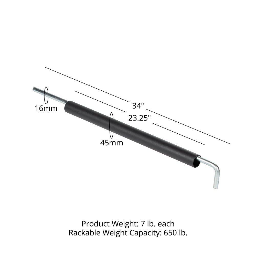 Pin And Pipe Safety Set Fits T-3 and X-3 Series Bolt Down | 24"