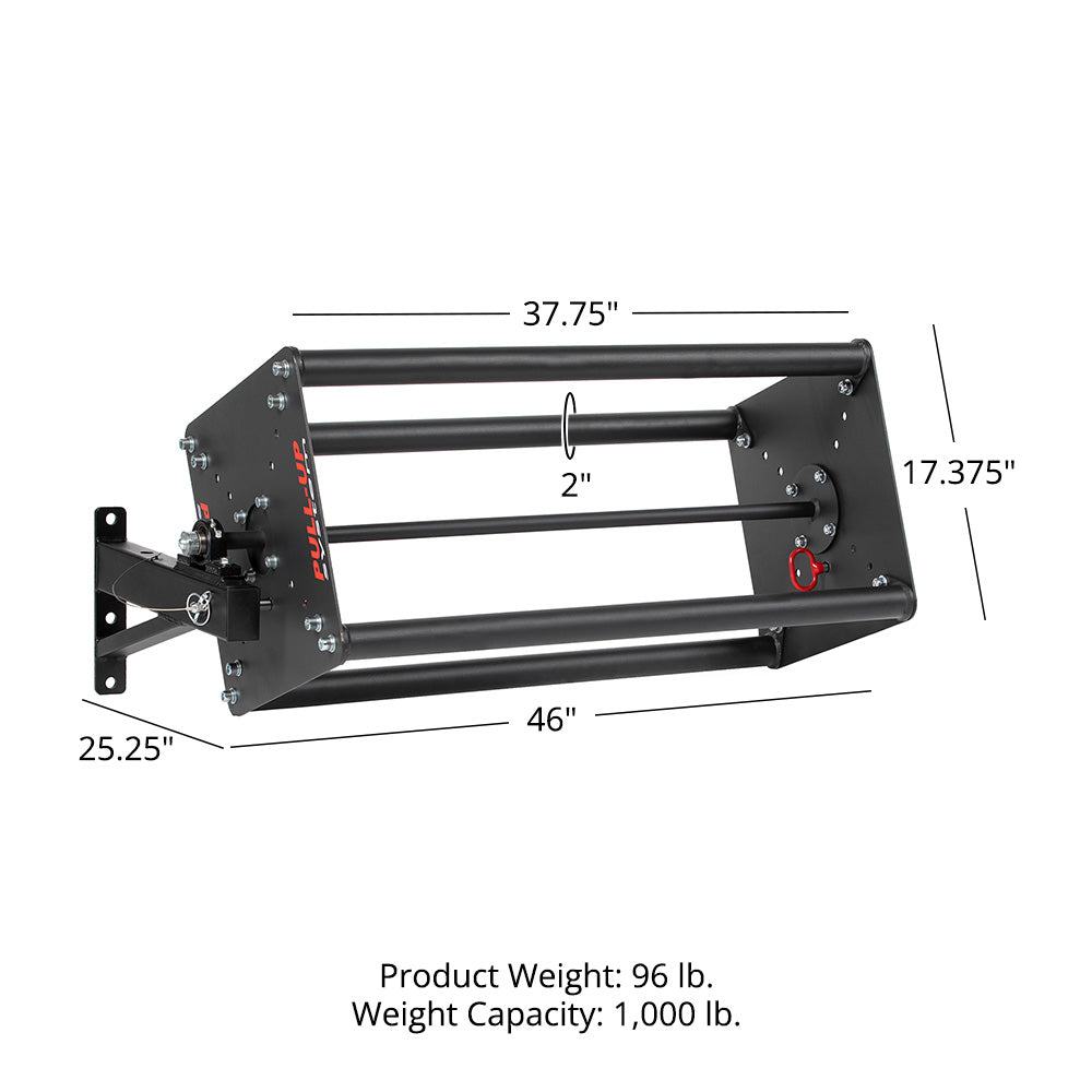 Revolving Pull-Up Bars Fits T-3 and X-3 Series