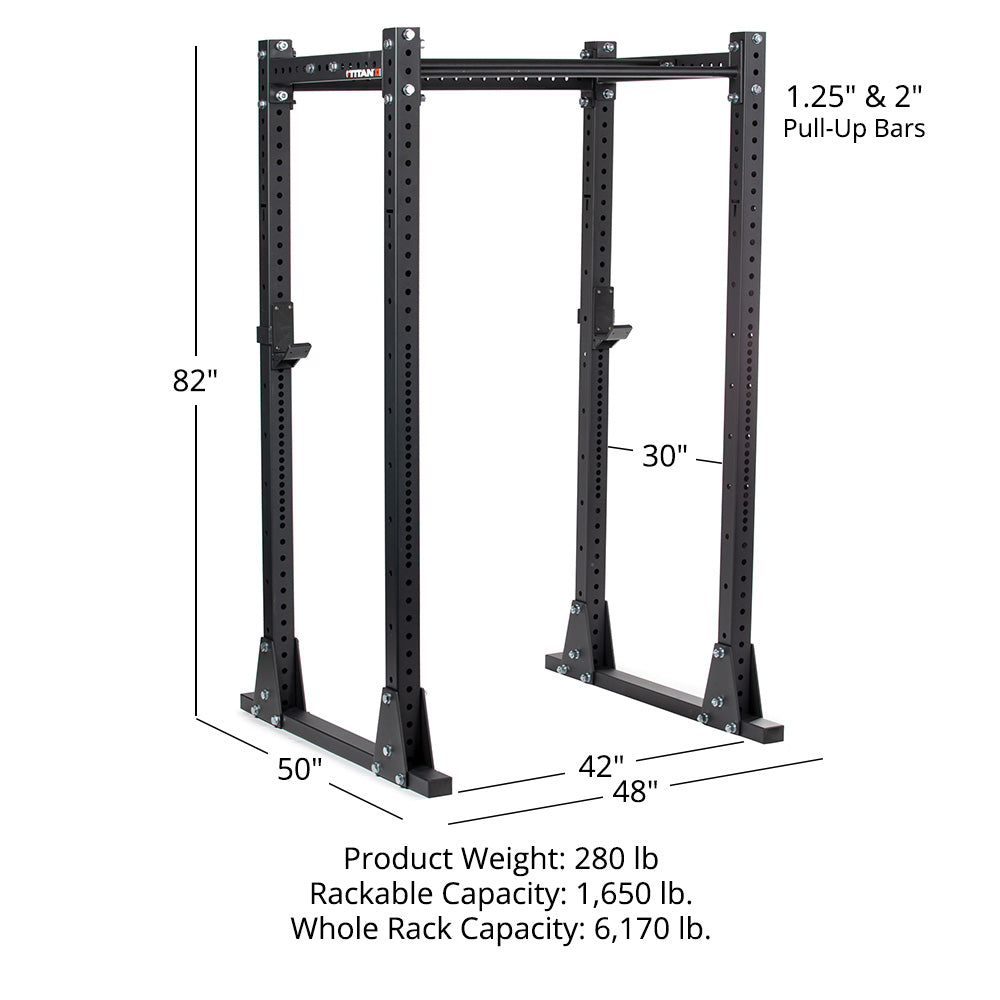 X-3 Series Flat Foot Power Rack