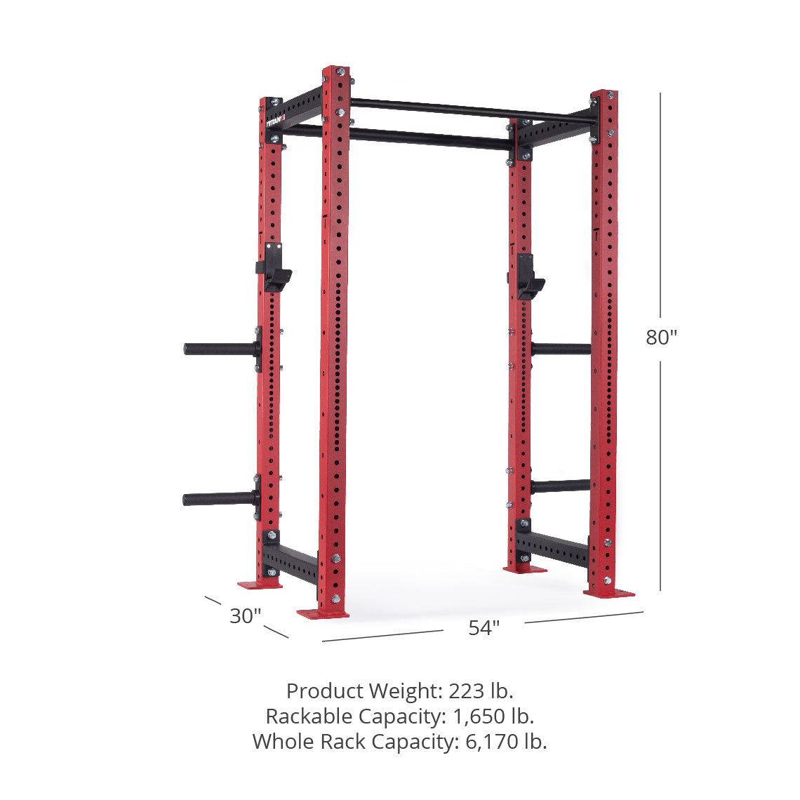 X-3 Series Bolt Down Power Rack