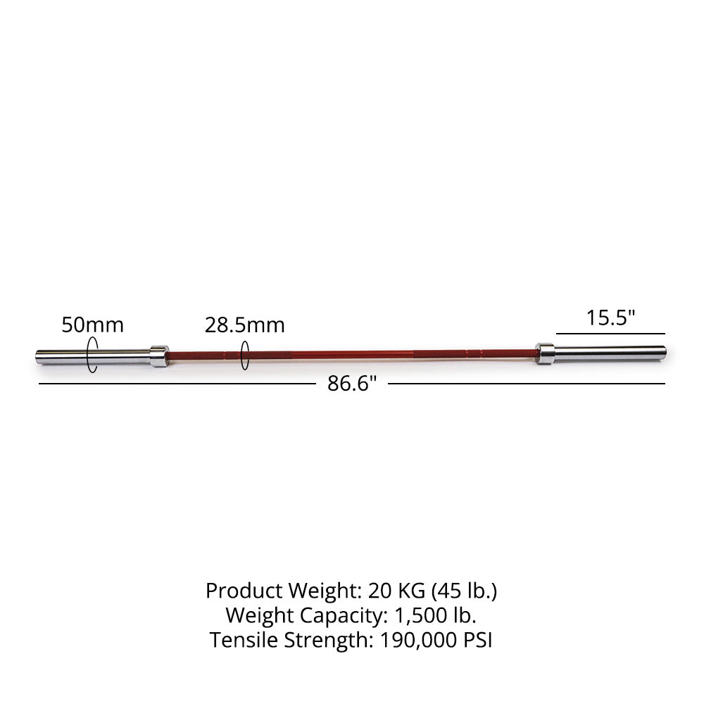 TITAN Series Cerakote Olympic Barbell
