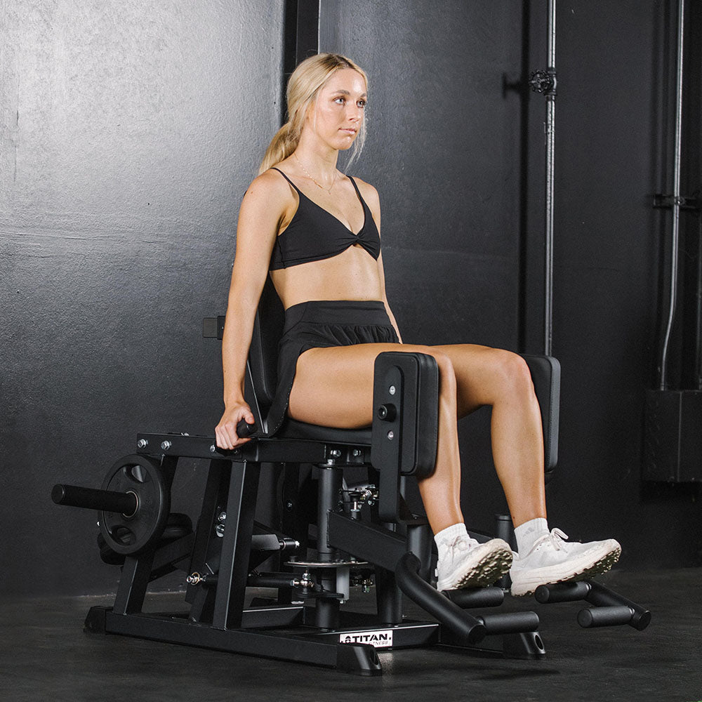 Plate-Loaded Hip Abductor And Adductor Machine