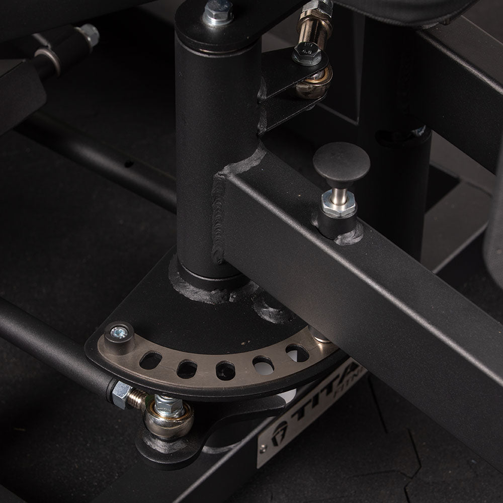Plate-Loaded Hip Abductor And Adductor Machine