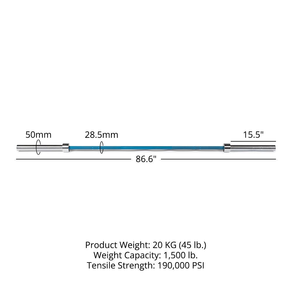 TITAN Series Cerakote Olympic Barbell