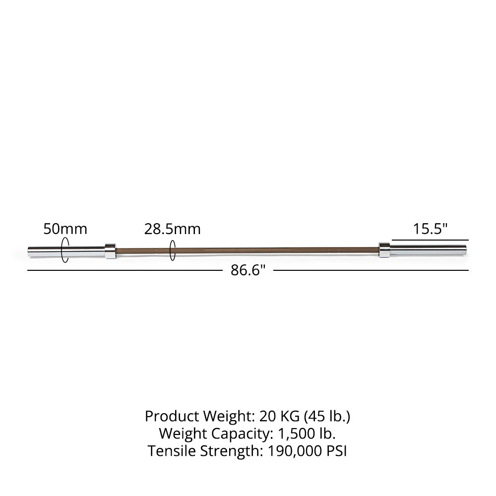 TITAN Series Cerakote Olympic Barbell