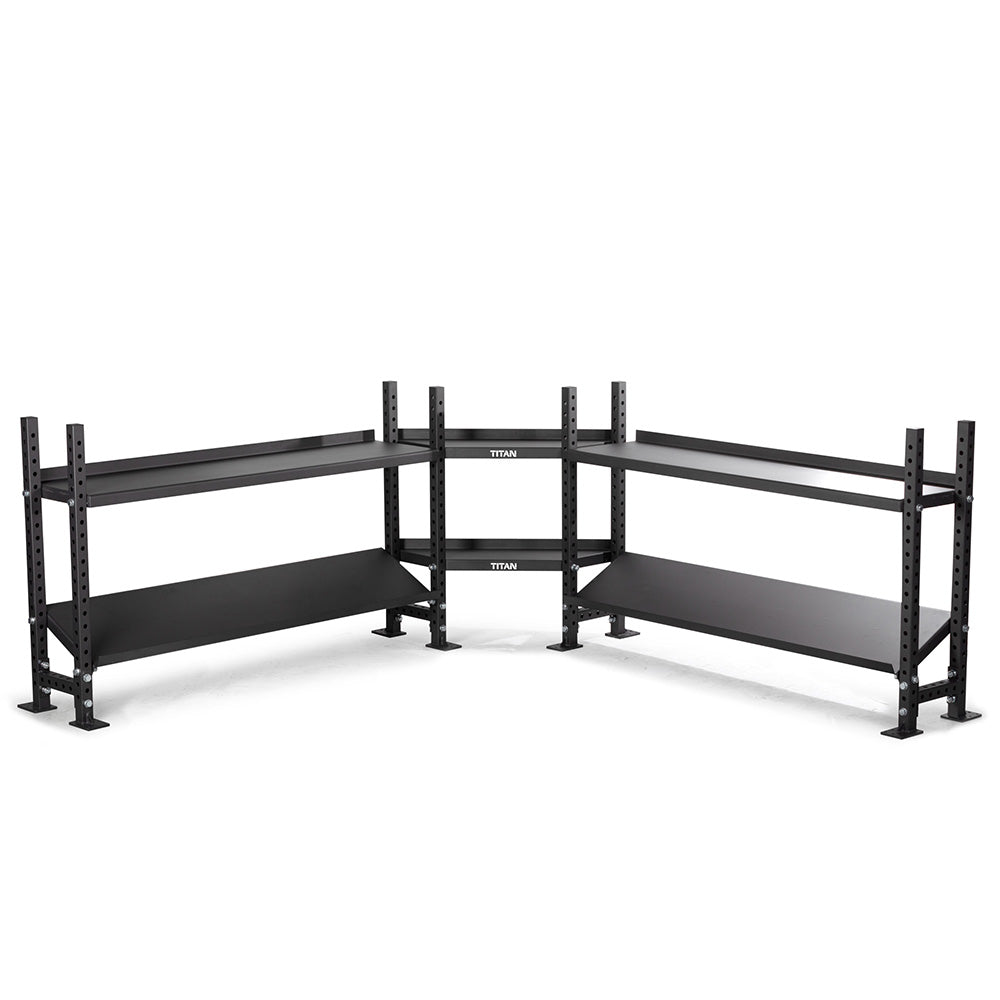 Elite Series Mass Storage System with Adjustable Shelves & Corner Shelves