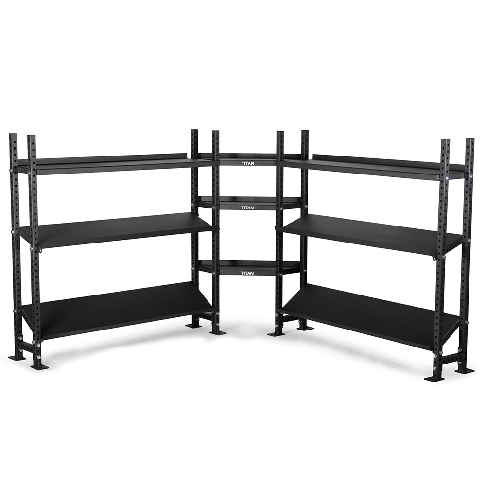 Elite Series Mass Storage System with Adjustable Shelves & Corner Shelves