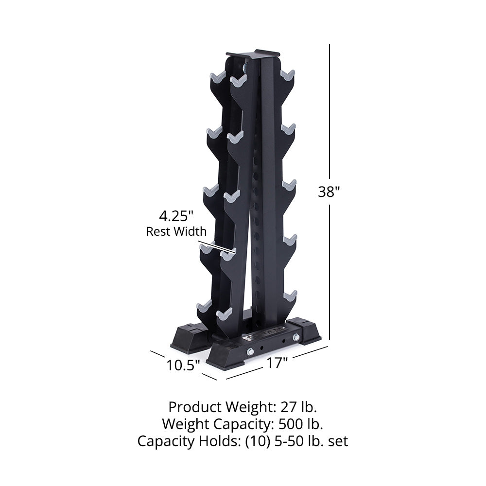 5 Pair Dumbbell Storage Rack