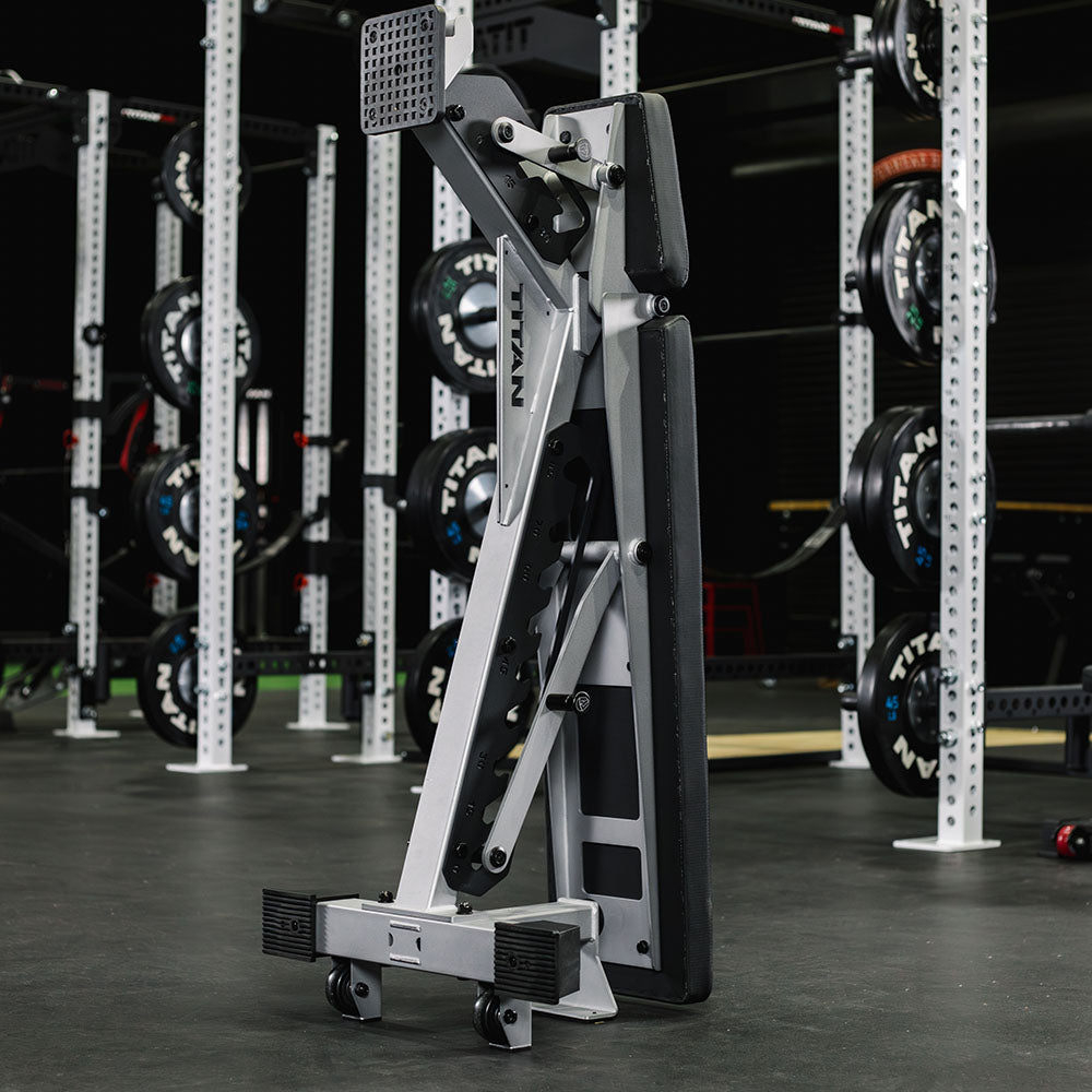 TITAN Series Adjustable Bench | Silver