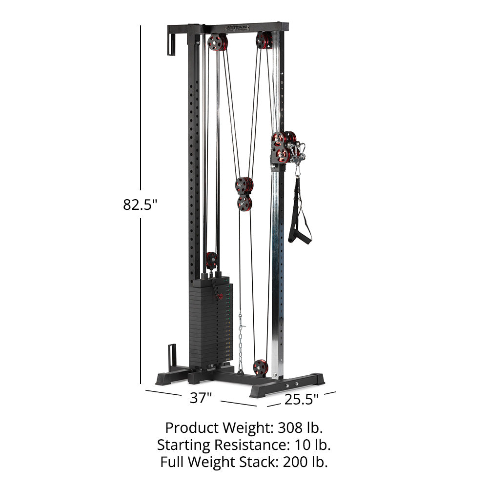 Selectorized Wall and Rack Mounted Pulley Towers