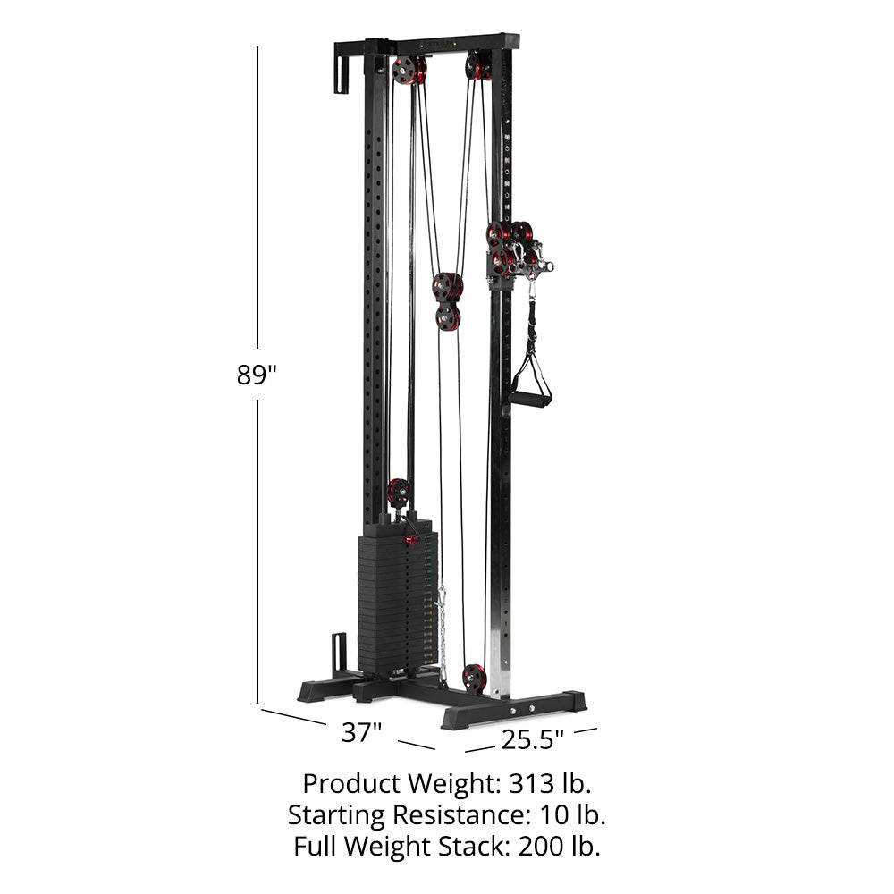 Selectorized Wall and Rack Mounted Pulley Towers