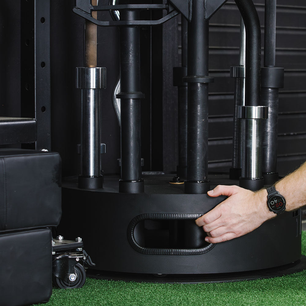 Revolver Rotating Barbell Rack
