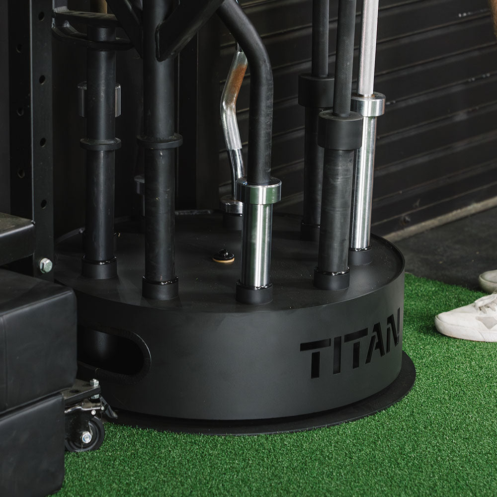 Revolver Rotating Barbell Rack