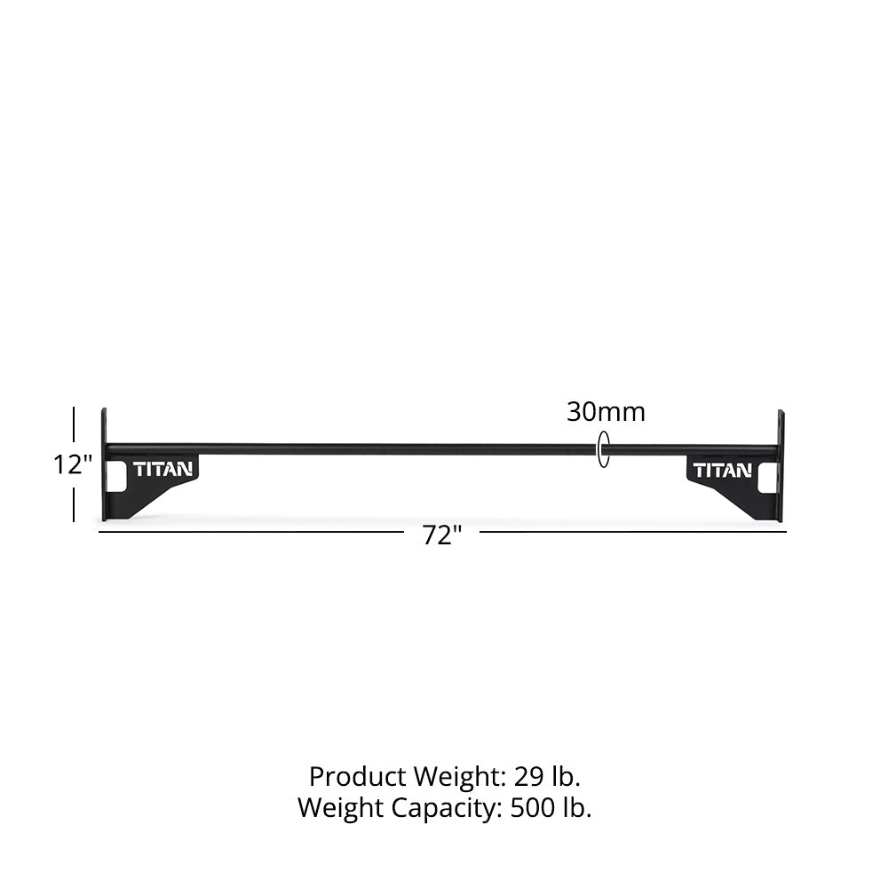 TITAN Series 72" Pull-Up Multi-Rack Connector Bar