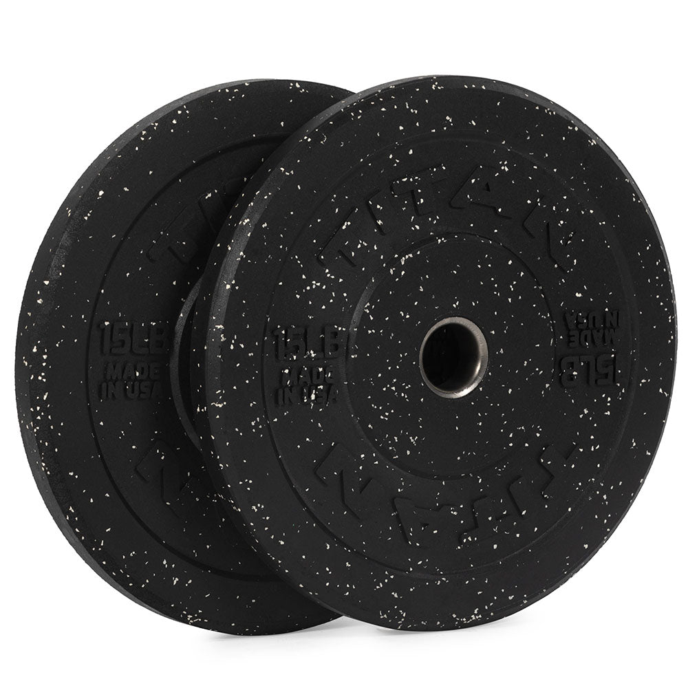 Crumb Rubber Bumper Plates | 15 LB