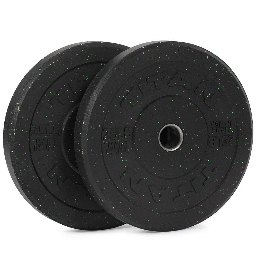 Crumb Rubber Bumper Plates | 25 LB