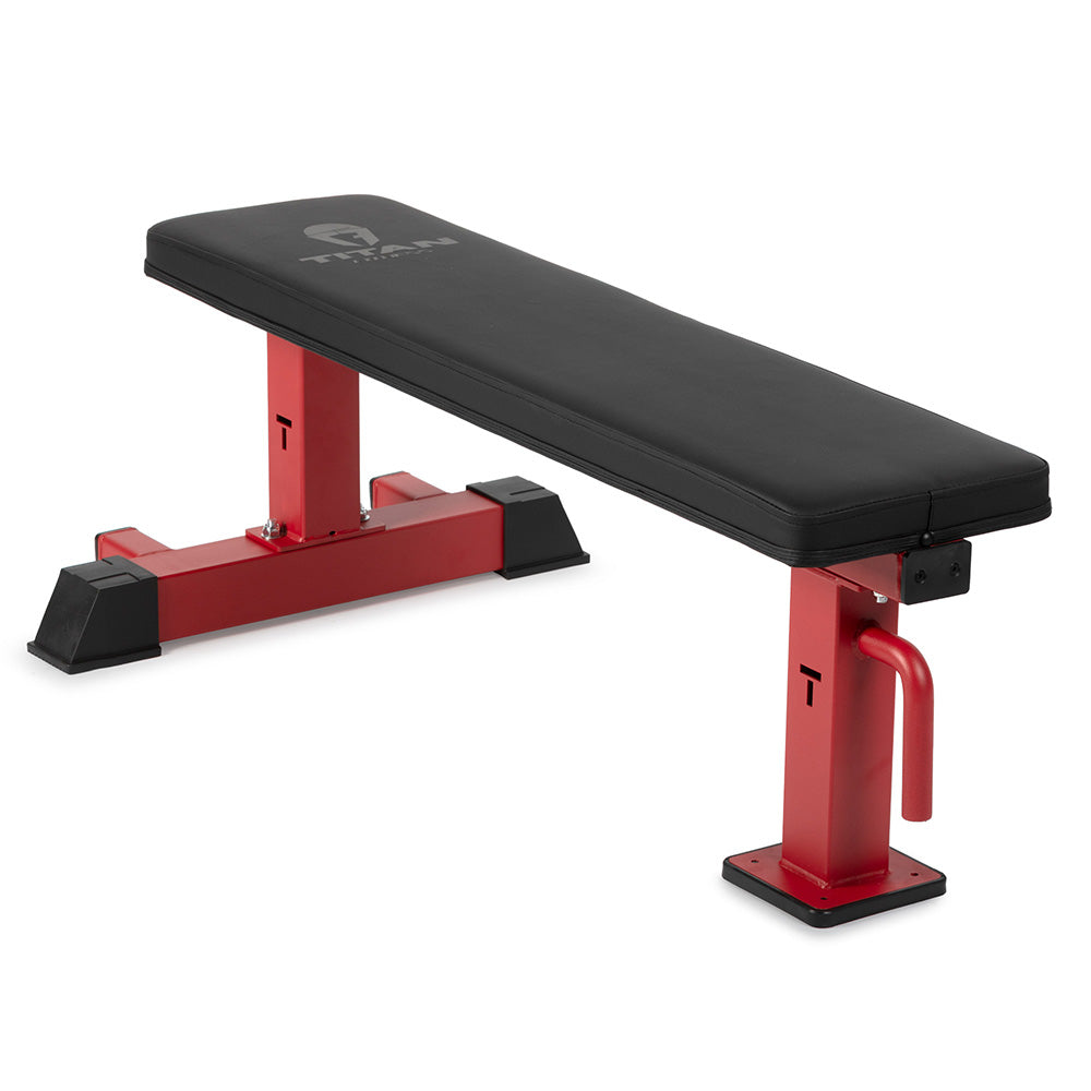 Elite Series Single Post Flat Bench