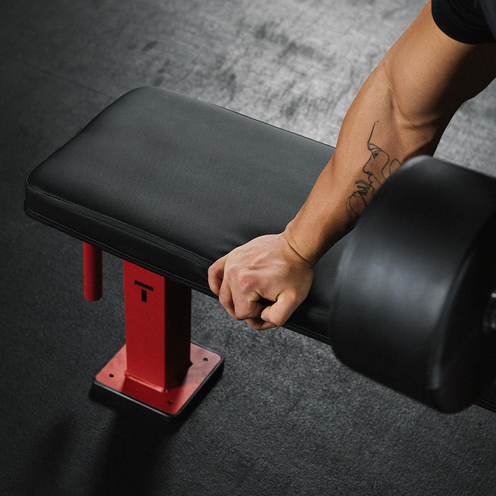 Elite Series Single Post Flat Bench