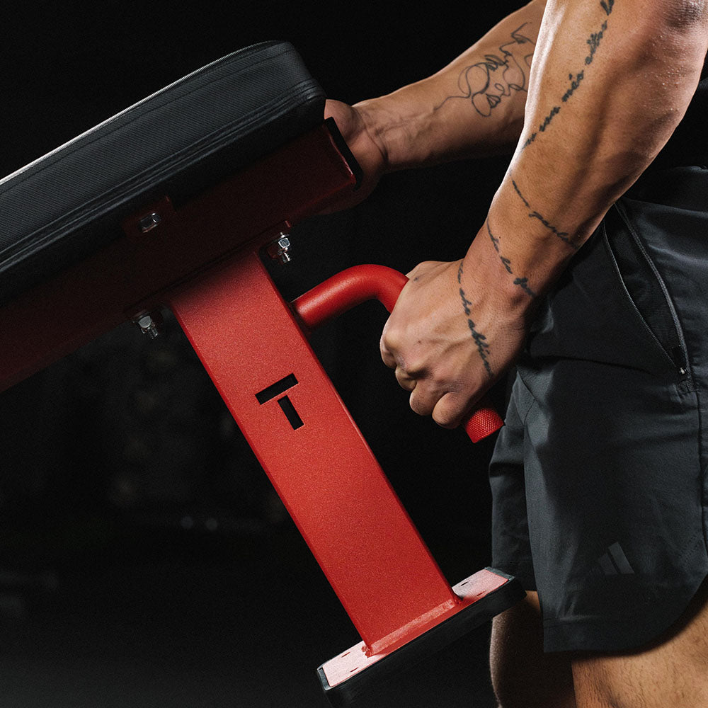 Elite Series Single Post Flat Bench