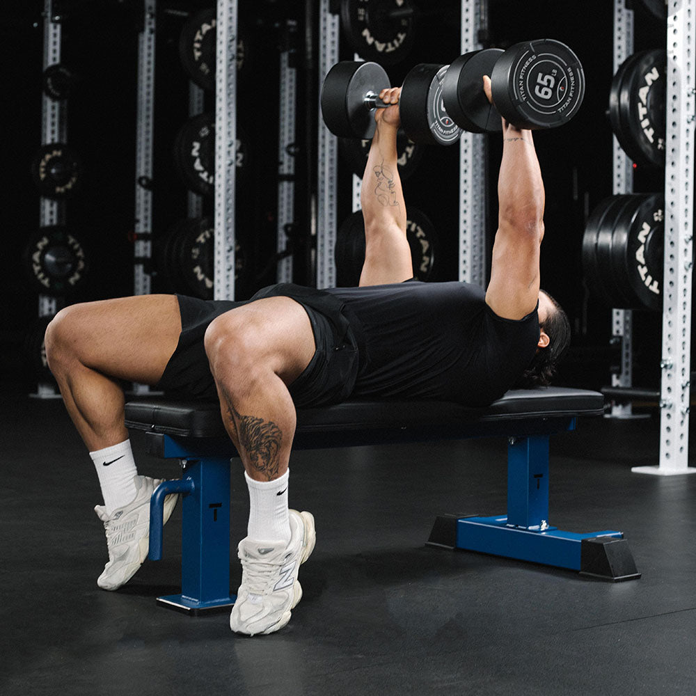 Elite Series Single Post Flat Bench