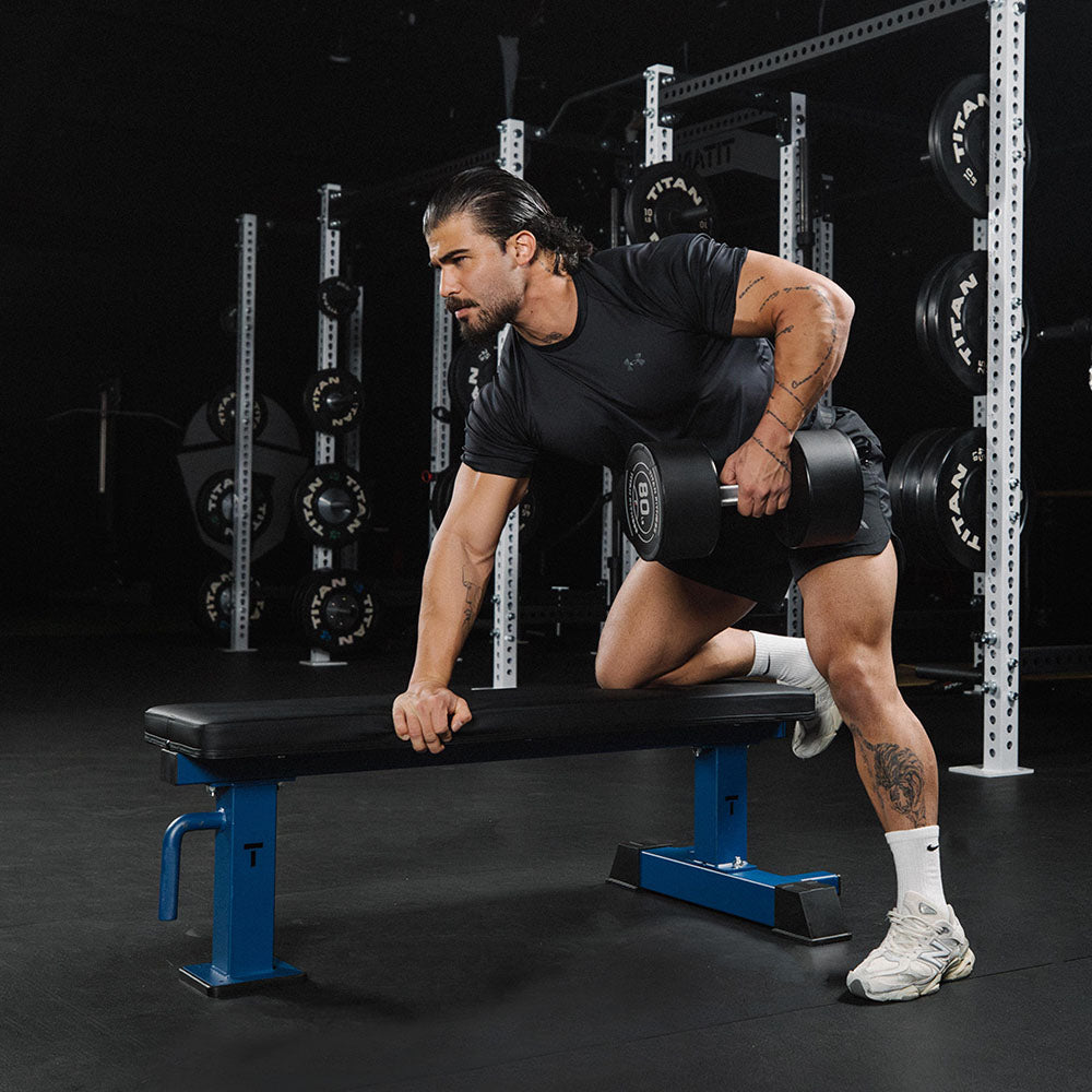 Elite Series Single Post Flat Bench