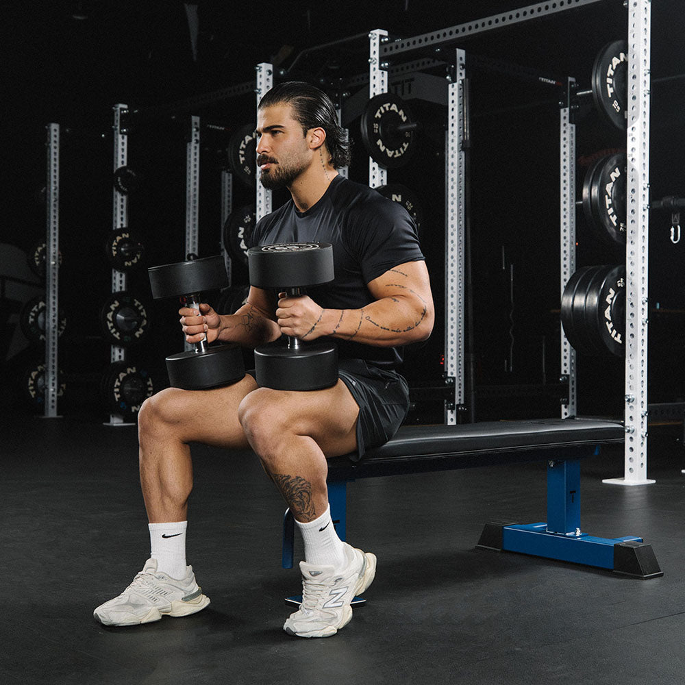 Elite Series Single Post Flat Bench