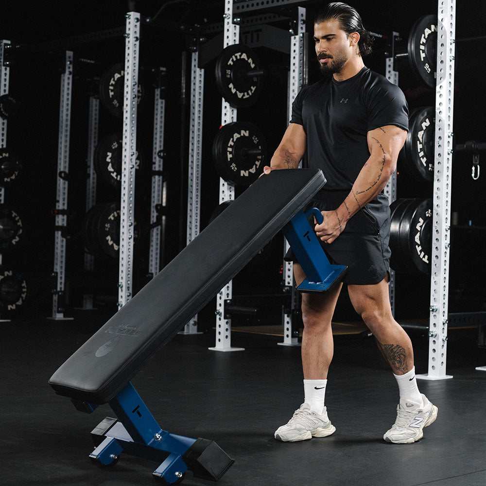 Elite Series Single Post Flat Bench