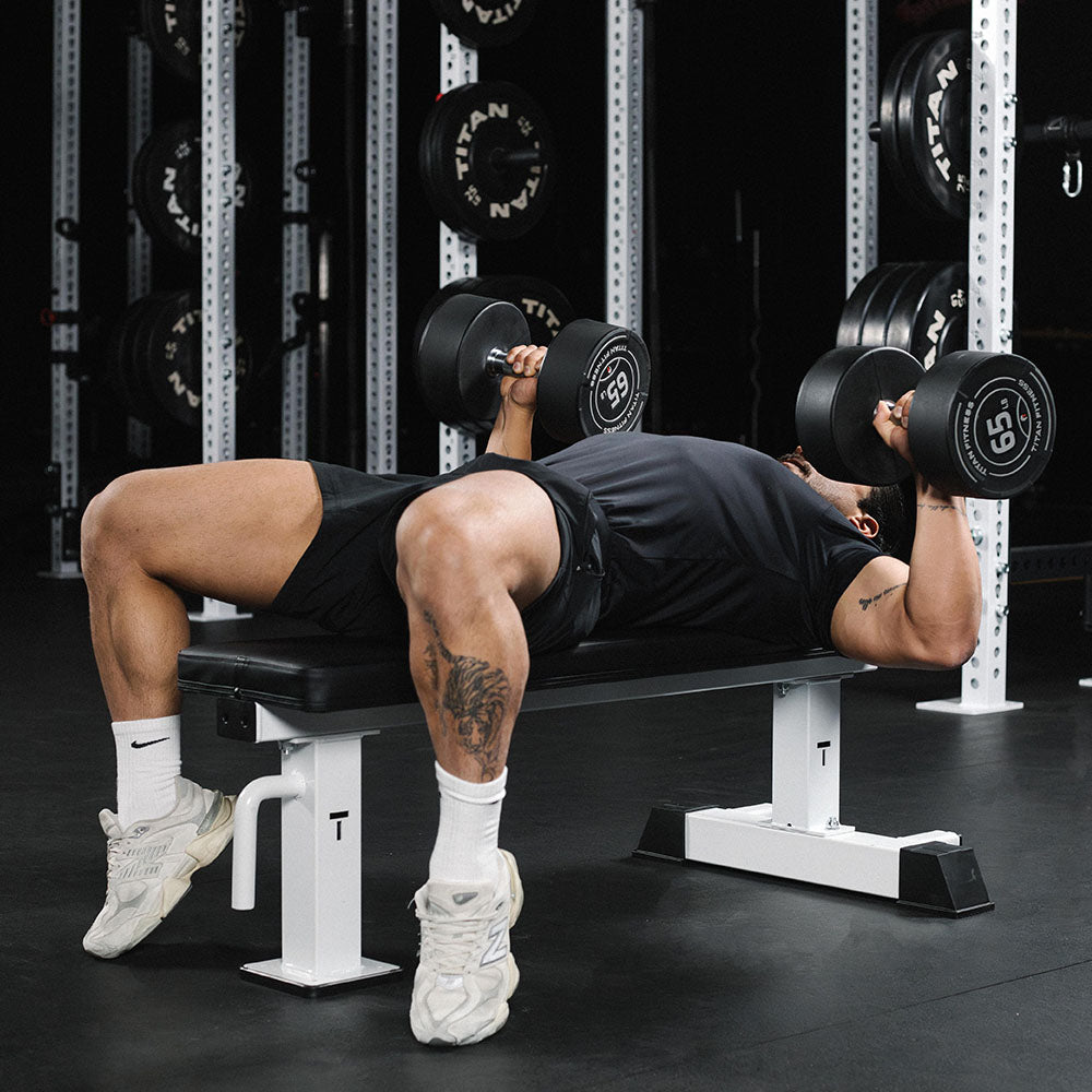 Elite Series Single Post Flat Bench