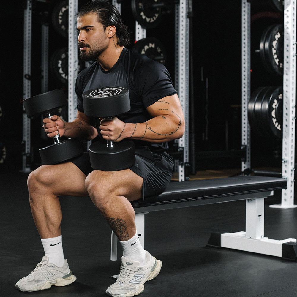 Elite Series Single Post Flat Bench