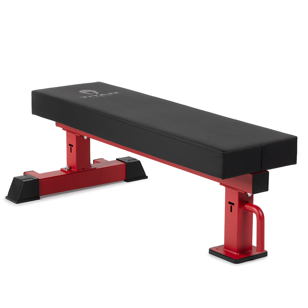 TITAN Series Single Post Flat Bench