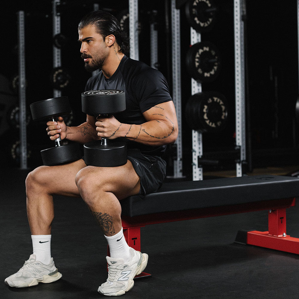 TITAN Series Single Post Flat Bench