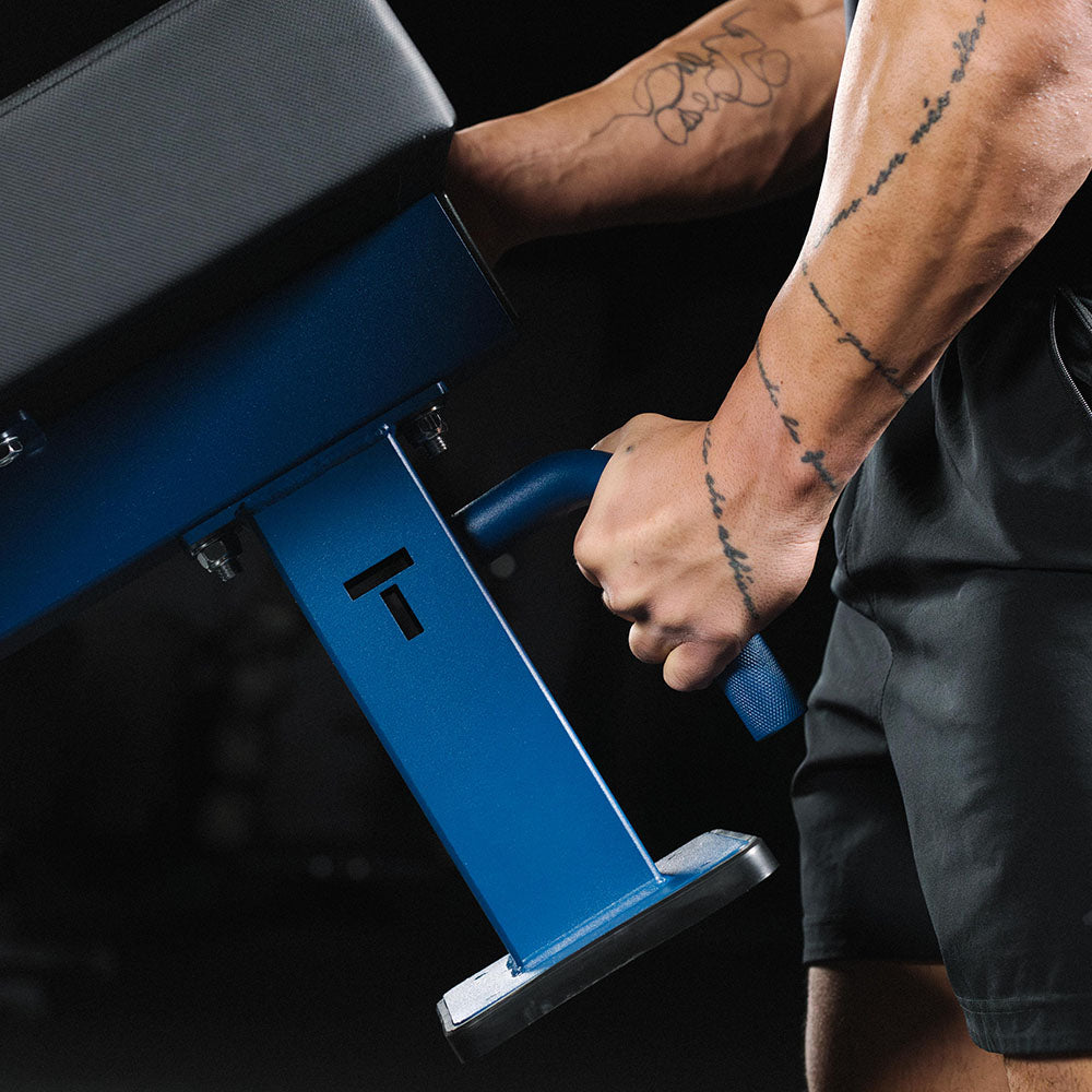 TITAN Series Single Post Flat Bench
