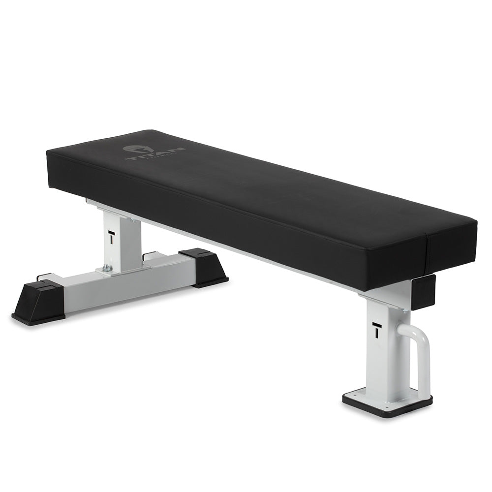 TITAN Series Single Post Flat Bench