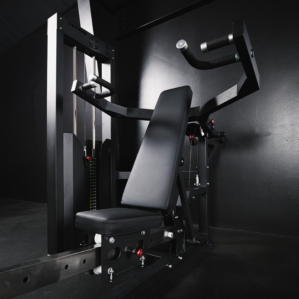 S-1 Series Selectorized Incline Chest & Shoulder Press
