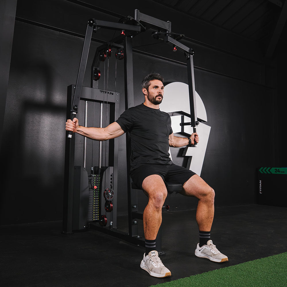 S-1 Series Selectorized Pec Fly and Reverse Delt Machine