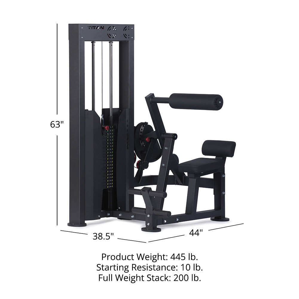 S-1 Series Selectorized Abdominal & Lower Back Machine