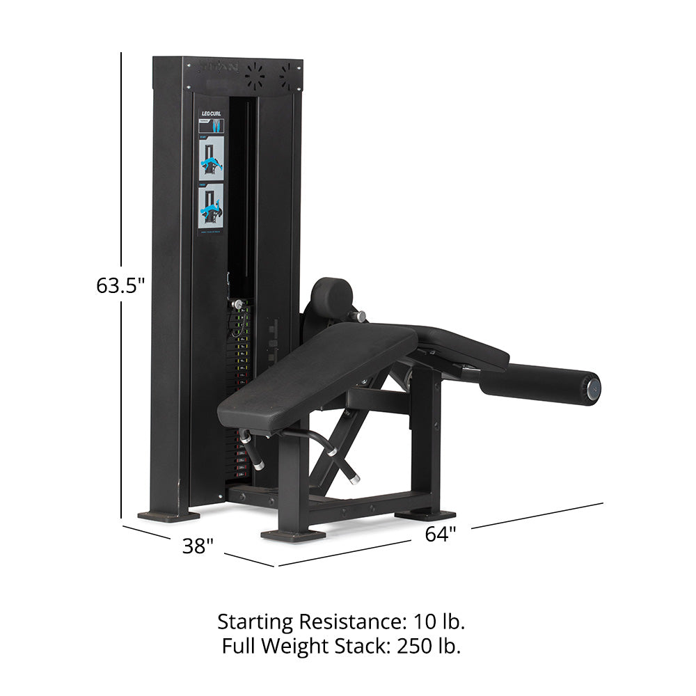 S-10 Leg Curl Machine