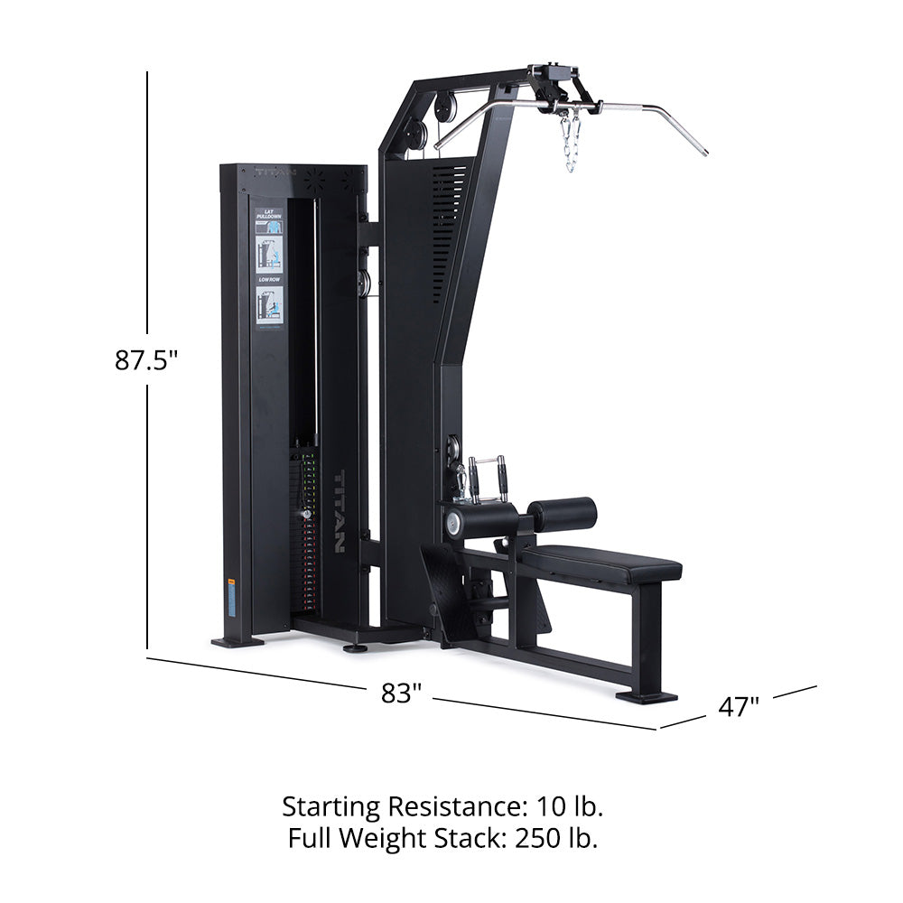 S-10 Lat Tower & Low Row Machine
