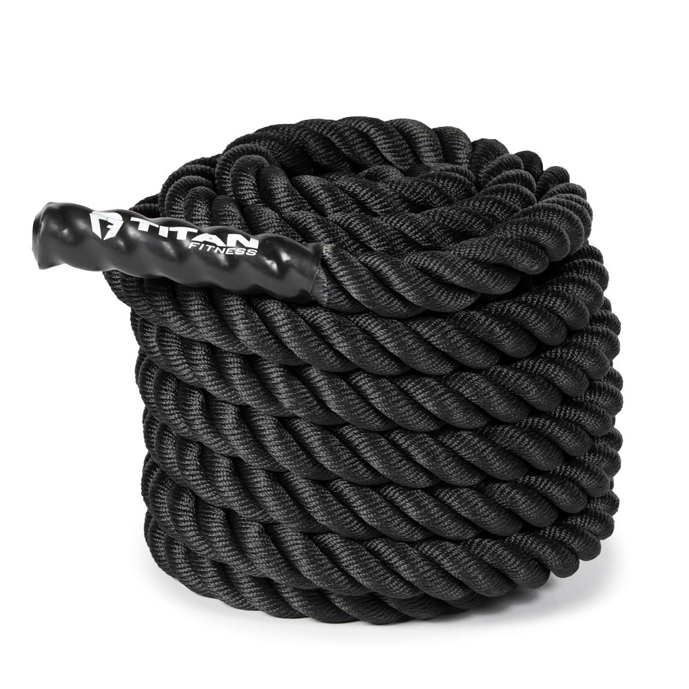 Black Poly Dacron Battle Ropes