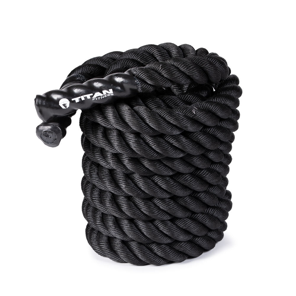 Black Poly Dacron Battle Ropes