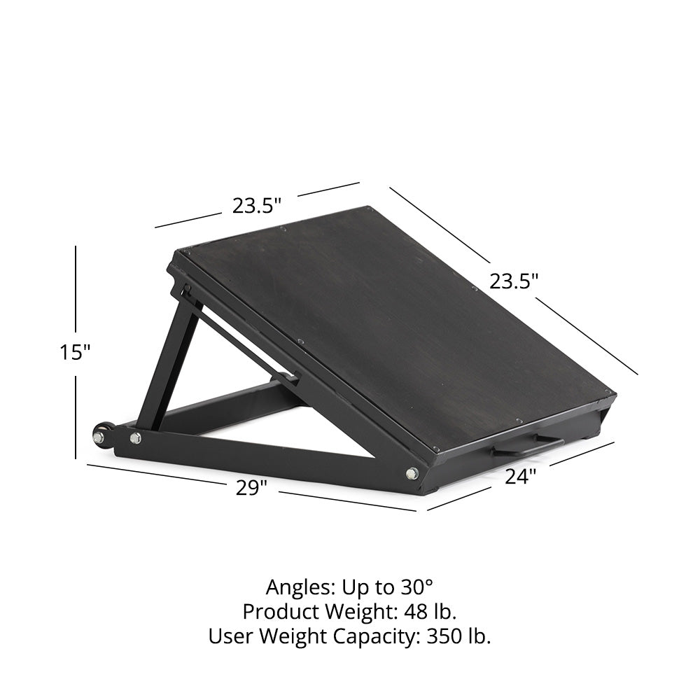 Foldable Angled Plyometrics Box