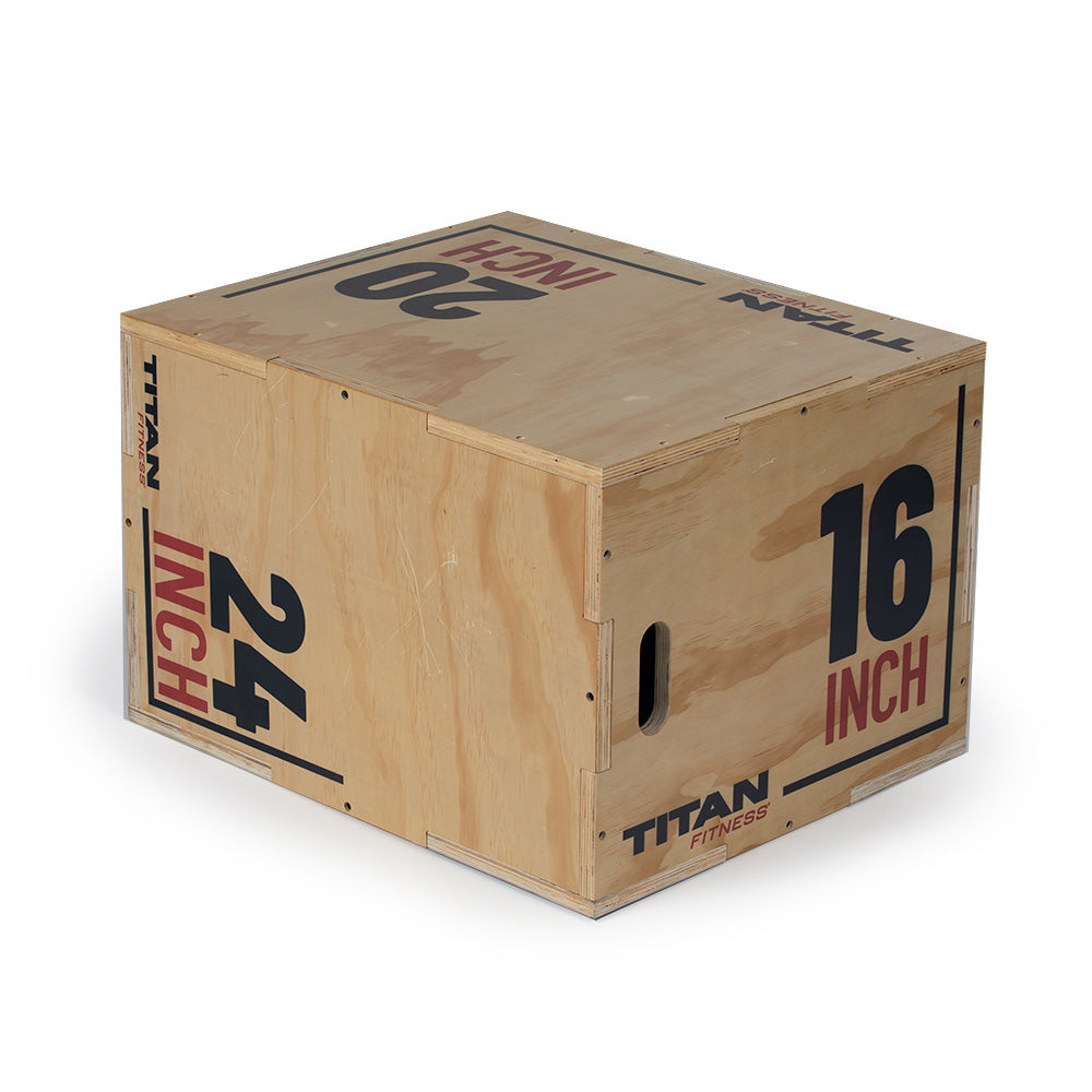 3-in-1 Wooden Plyo Box