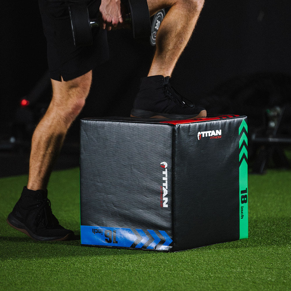3-In-1 Heavy Foam Plyometric Box
