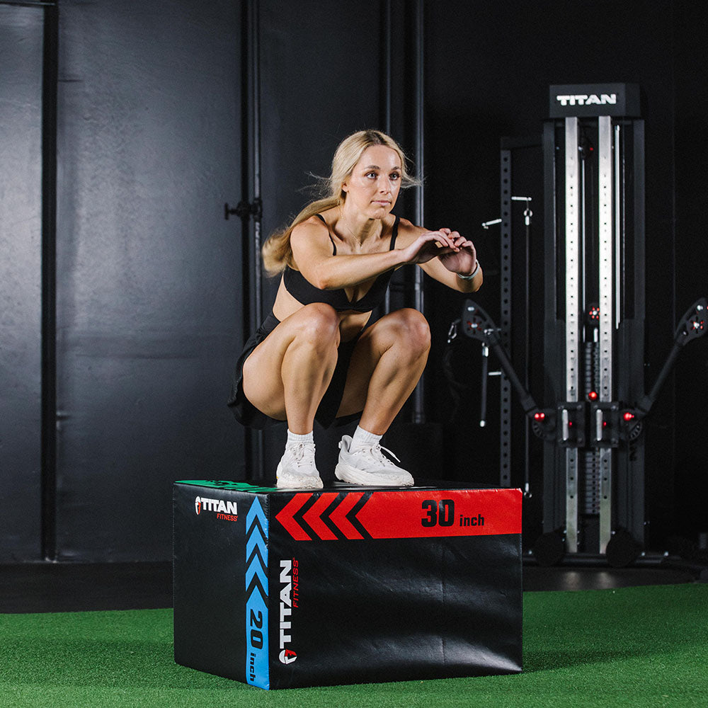 3-In-1 Heavy Foam Plyometric Box