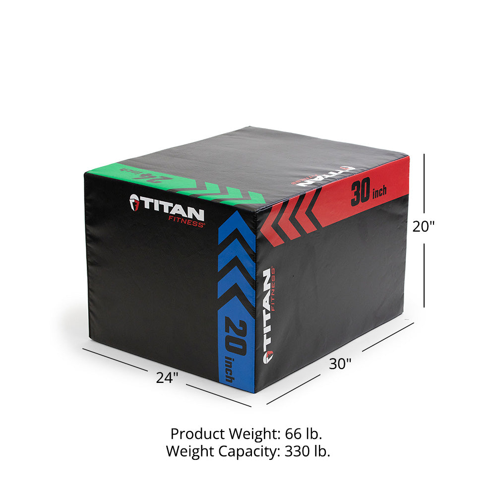 3-In-1 Heavy Foam Plyometric Box