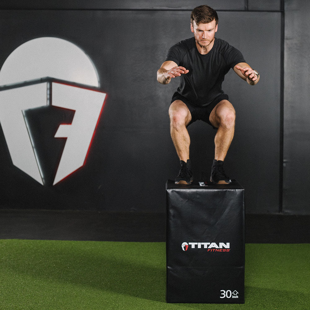 3-in-1 Soft Foam Plyometric Box – 20" x 24" x 30"