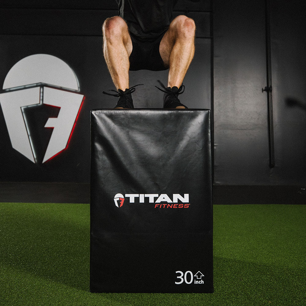 3-in-1 Soft Foam Plyometric Box – 20" x 24" x 30"