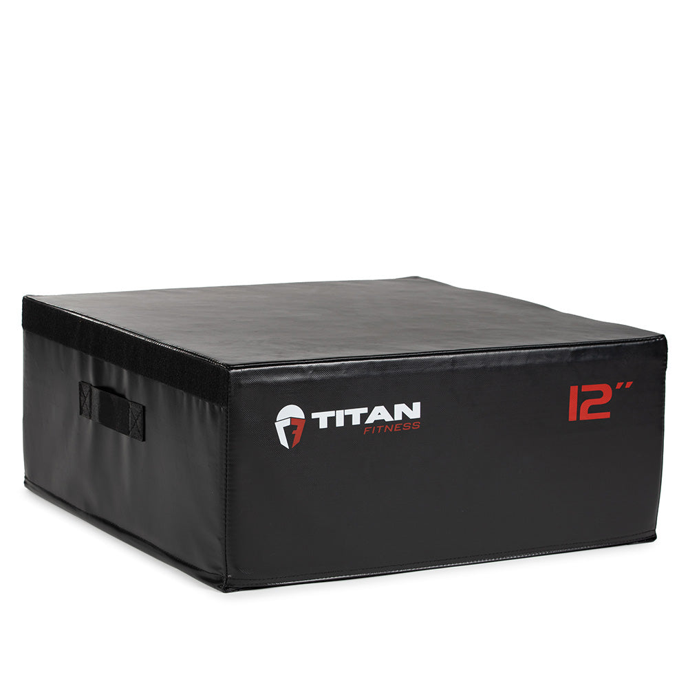 Stackable Soft Foam Plyometric Boxes | 12"
